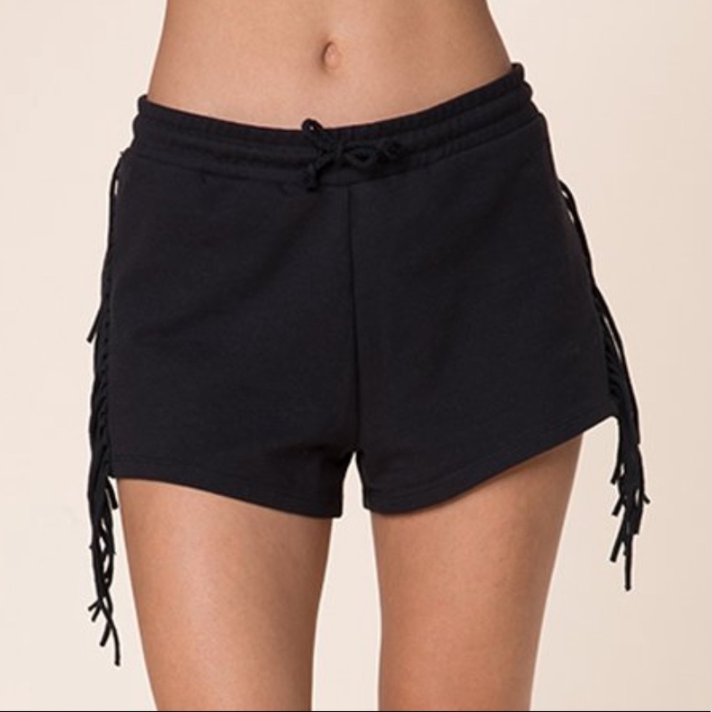 Kittenish Fringe shorts